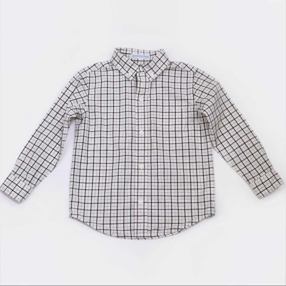 Janie and Jack Boy 3T White Dress Shirt Top